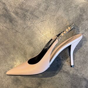 Gucci Nude Slingback Heels